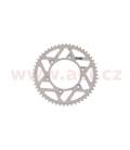 MASTER duralumin rosette for secondary chains type 420, Q-TECH (silver anodized, 46 teeth)