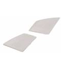 Front covers for top ventilation for EVO helmets, CASSIDA - Czech Republic (white, pair)