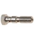 Double flow screw M10 x 1.25 mm (chrome-plated steel)