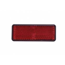 Square red reflector