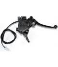 Brake lever for 2 cables with throttle - right