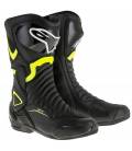 Shoes S-MX 6, ALPINESTARS (black / yellow fluo)