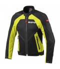 NET STREAM jacket, SPIDI (black / yellow fluo)