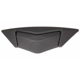 Front ventilation cover for Cyklon helmets, CASSIDA - Czech Republic (matt black)