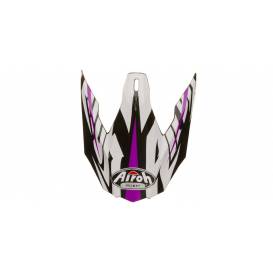 Replacement visor for TWIST MIX helmets, AIROH - Italy (purple / black / white)
