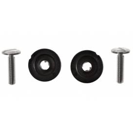 Chin guard bolts for helmets REV, AIROH - Italy