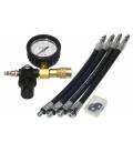 Cylinder tightness tester with adapters, BIKESERVICE