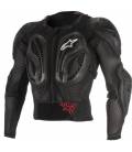 BIONIC ACTION 2021 body protector complying with FIM regulations, ALPINESTARS (black / red)