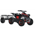 Electric ATV Sunway Renegade 1000W with a cart