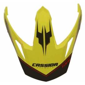 Cap for Tour Globe helmets, CASSIDA - Czech Republic (black / yellow fluo / red)
