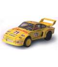 Model Porsche Turbo 935 - žltý 1:24