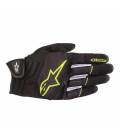 ATOM gloves, ALPINESTARS (black / yellow fluo)
