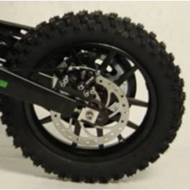 Rear tire with tire for Trialcross Tmax Rock 36V 1000W