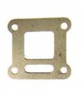 Gasket under carburetor flange for minibike and minicross