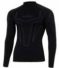 Seamless thermal underwear X-shock long sleeve, BODY DRY, men's (black)
