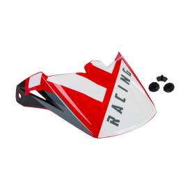 Helmet visor ELITE, FLY RACING - USA (red / black)