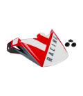 Helmet visor ELITE, FLY RACING - USA (red / black)