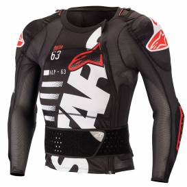 Body protector SEQUENCE PROTECTION 2021, long sleeve, ALPINESTARS (black / white / red)