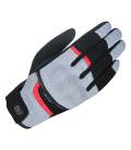 BRISBANE AIR gloves, OXFORD (gray / black / red)