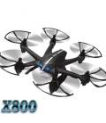Hexacopter X800 3G control + FPV HD camera C4010 - BLACK