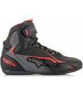 FASTER-3 shoes, ALPINESTARS (black / gray / red)