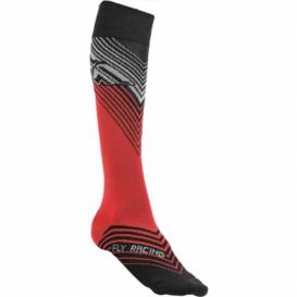 Ponožky MX, FLY RACING - USA (červená/černá)