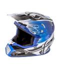 Helmet TOXIN RESIN - MIPS, FLY RACING - USA, (black / blue) size: M