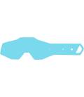 Strhávací slídy plexi pro brýle 100% řady ACCURI/STRATA dětské, Q-TECH (10 vrstev v balení, čiré)