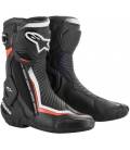 SMX PLUS 2 2021 shoes, ALPINESTARS (black / white / red fluo)