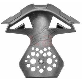 Upper and inner part of the chin ventilation cover for SUPERTECH S-M10 and S-M8 helmets, ALPINESTARS (black)