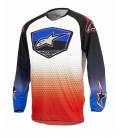 Racer Supermatic jersey, ALPINESTARS - red / blue / white