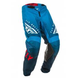 Kalhoty KINETIC K220, FLY RACING (modrá/bílá/červená)