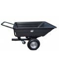 Trolley for quads SHARK GARDEN 150 with adapter for towing - black