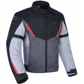 Jacket DELTA 1.0, OXFORD (black / gray / red)