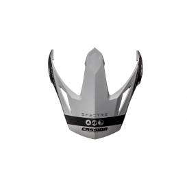 Cap for Tour Specter helmets, CASSIDA (matt gray / light gray / black)