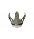 Cap for Tour Specter helmets, CASSIDA (matt green / gray / black)