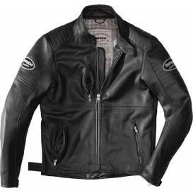 CLUBBER jacket, SPIDI (black, colored seams on the shoulders)