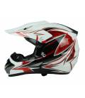 Junior cross helmet XTR 125 - white