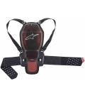 Spine protector NUCLEON KR-1 CELL 2021, ALPINESTARS (transparent / gray / red / black)