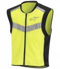 Reflective vest FLARE NEON, ALPINESTARS (black / yellow fluo)