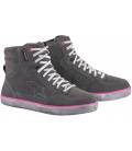 Shoes J-6 WATERPROOF, ALPINESTARS, women's (light gray / pink)