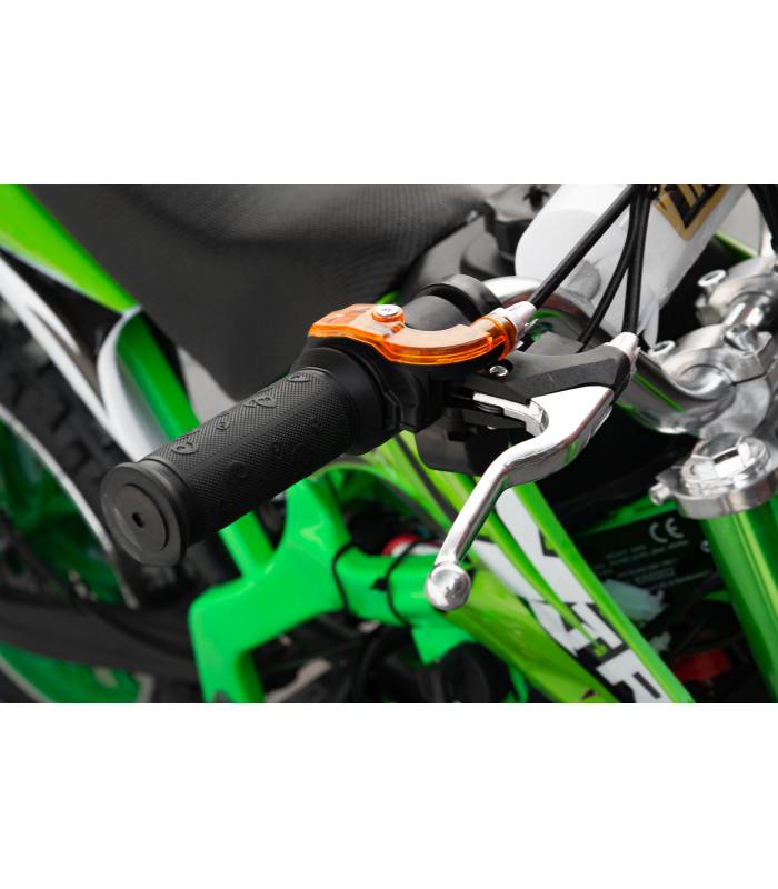 Motocykl Minicross XTR 701 49cc 2t  E-start Zelená