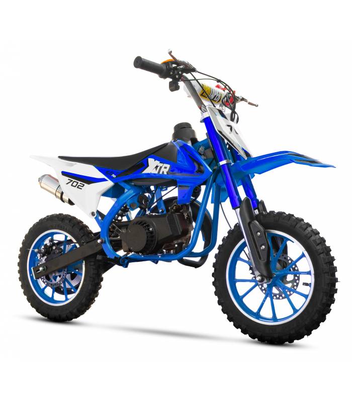 Motocykl Minicross XTR 702 49cc 2t Modrá
