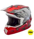 TOXIN RESIN helmet - MIPS, FLY RACING, children (red / black)