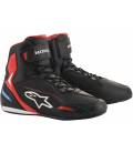 Shoes FASTER-3 HONDA collection 2021, ALPINESTARS (black / red / blue)