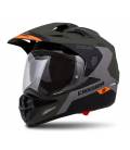 Tour 1.1 Specter helmet, CASSIDA (green army matt / gray / orange / black, plexiglass with preparation for Pinlock)