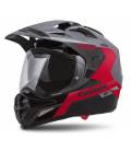 Tour 1.1 Specter helmet, CASSIDA (gray / red / black, plexiglass with preparation for Pinlock)