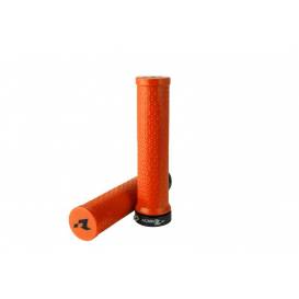 Gripy lock-on R20, RTECH (neon oranžové, 1 pár)