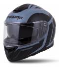 Integral GT 2.0 Ikon helmet, CASSIDA (matt black / gray, package incl. Pinlock foil)