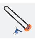SNOWBOSS SSF snowmobile lock, OXFORD (orange, set without lock holder, pin diameter 15 mm, for belt widths up to 520 mm)